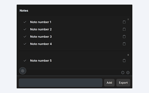 My Notes :: Save your notes in the browser