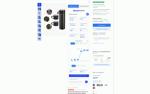 Space Metric :: Ferramenta de análise de marketplaces.