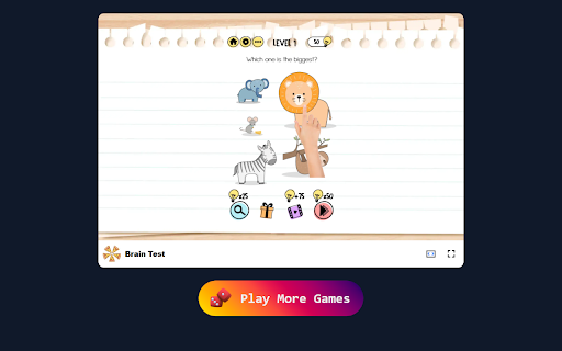 Brain Test Game in Browser - Free & Offline available :: Play Brain Test Game in Browser - Offline available - No ads - Free