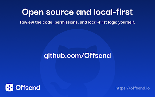 Offsend — Mask Secrets Before Sending to AI :: Mask API keys, passwords & PII in AI chat prompts — locally in your browser before you send.