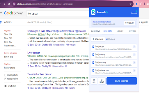 ResearchPal :: Save, scan, and manage research PDFs directly into your ResearchPal library.