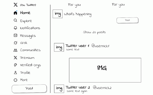 UI Builder – Mockup Tool :: UI wireframes in Chrome. Drag sketch-style elements, resize, and screenshot easily.