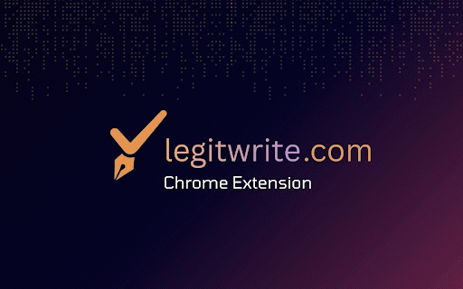 LegitWrite Companion – AI Detector & Humaniser :: Detect AI text, humanise content with tone presets, and copy results instantly inside Chrome.