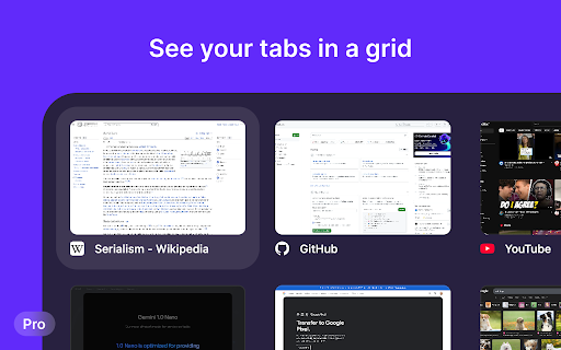 AltCue - Tab Switcher :: Rotate through your recent tabs with a keyboard shortcut just like Alt Tab or Command Tab on your computer.