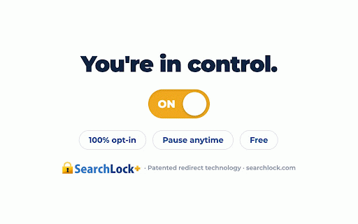 SearchLock+ : Private Search :: Make every search private. SearchLock+ reroutes Google, Bing & Ask searches to SearchLock. No history, no profile, no tracking.