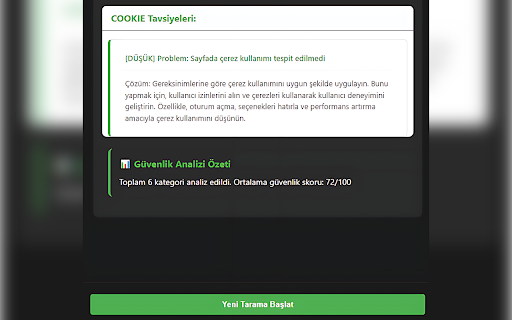 NEVER DIE | Cyber Security Assistant :: Pasif güvenlik analizi yapan yasal uyumlu güvenlik asistanı
