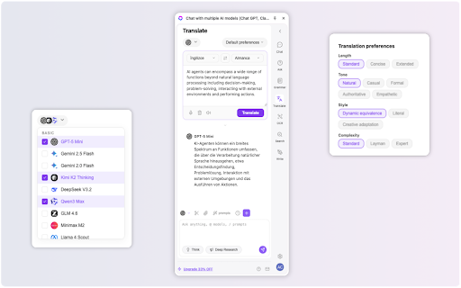 Chat GPT :: Chat GPT Sidebar: An intelligent assistant for fast and efficient text generation.