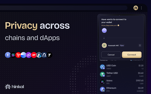 Hinkal Wallet :: Invisible Wallet