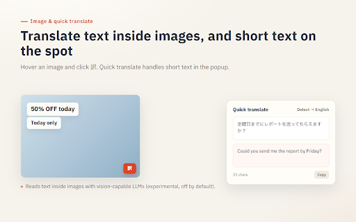 Replace AI Translator API :: Translate the current page in-place with cloud LLMs (OpenAI, Anthropic, Gemini, Grok) using your own API key.