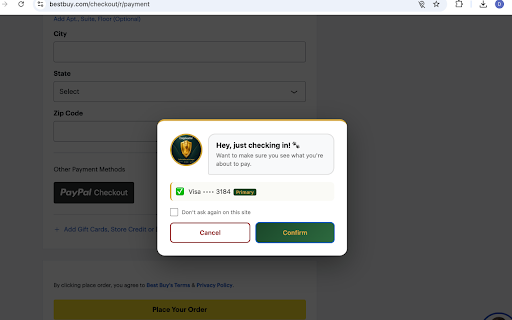 ChargeGuardian :: Stop surprise charges, catch scam checkouts & hidden subscriptions. Works in English, German & French. Optional Pro unlock.