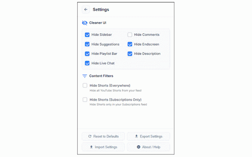 YouTube Feed Customizer :: Customizes the YouTube feed layout, with a minimalistic UI and a focus on usability.