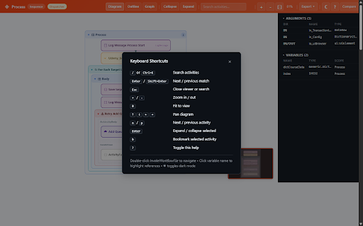 UiPath XAML Viewer :: Instantly visualize UiPath workflow XAML files as interactive diagrams on GitHub and GitLab.