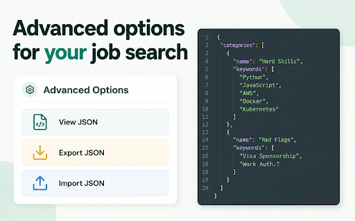 Stack Highlighter :: Highlight job-search keywords by category on the current page.