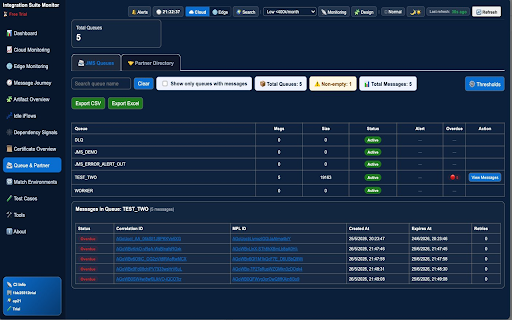 CPI Pulse - SAP Integration Suite :: Monitoring for SAP Integration Suite Monitor — Cloud Integration and Edge Integration