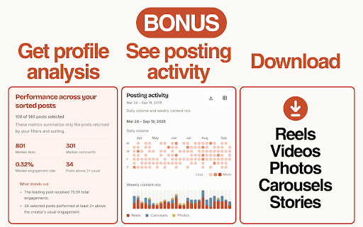 SortLens: Sort Instagram & TikTok | Content & Competitor Research :: Sort Instagram, TikTok and Facebook Reels. Analyze viral content, download media, and export content & competitor research data.
