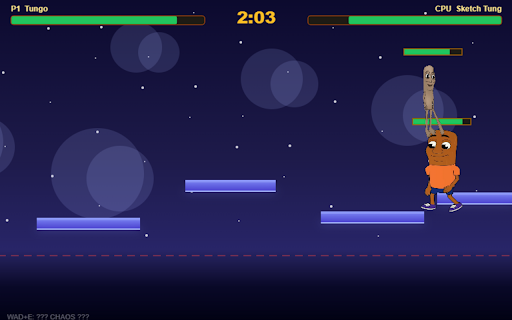 Tung Tung Fighters :: A 1v1 fighting game featuring Tung Tung. Select your class, pick a map, and brawl!