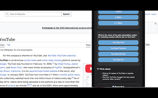 AI Summaries – Explanations & Study Quizzes :: Turn any article into a complete study guide. Get AI summaries, key points, explanations, and interactive quizzes — instantly