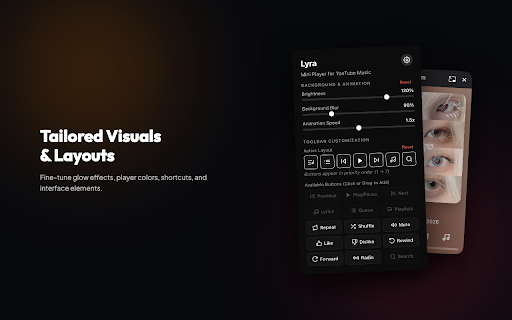Lyra - YouTube Music Mini Player :: Floating Picture-in-Picture (PiP) mini player for YouTube Music.