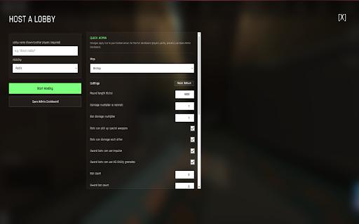 EV.IO UI Enhancer :: Enhances ev.io with a lobby browser and player-hosted custom lobbies — host or join matches peer-to-peer, with live settings.