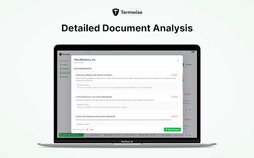 Termwise :: Analyze terms and conditions on any website