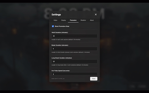 Lofi New Tab (YouTube Background + Clock) :: Calm lofi new tab with streaming background, clock, weather, and Pomodoro focus tools.