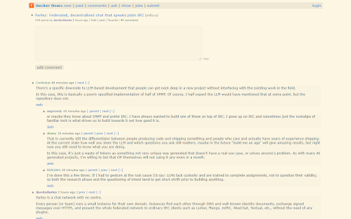 Hacker News Modern UI :: Enhance the Hacker News UI with a modern, clean, and fast design.