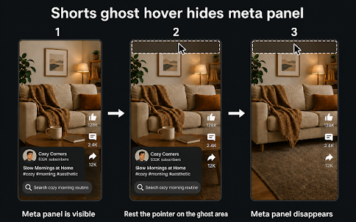 On the Sofa for YouTube -Edge Wheel- :: Wheel-only seek, speed, and volume on YouTube videos and Shorts. Transparent area at the top, stays out of the way.