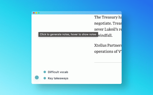 Captur :: Turn your favorite YouTube videos, articles, and blogs into systematic vocabulary learning. Click to save as flashcard.