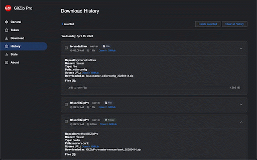 GitZip Pro :: GitZip for GitHub, but Pro.