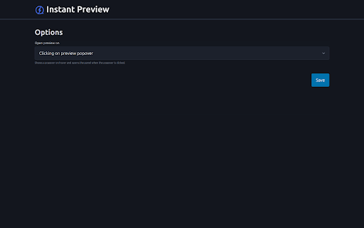 Instant Preview — Open Any Link in Sidebar / Side Panel :: Open links in the browser sidebar for fast, instant preview.