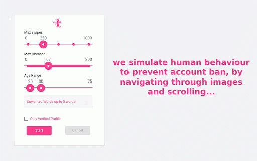 SwipeMate Tinder Auto Swiper :: Elevate your dating game with AI-driven Tinder Auto Swiping for more matches & better dates.