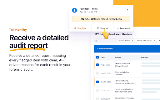 My-Rep: Social Reputation & Content Audit :: Audit your social reputation and digital footprint. AI-powered social cleanup with no credentials required.