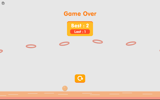 Flappy Basketball Arcade Game :: Play Flappy Basketball in your browser. Tap to aim, score baskets, and enjoy simple arcade gameplay anytime.