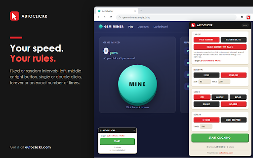 Autoclicker :: Autoclicker for Chrome helps you automate clicks on your Chrome browser.