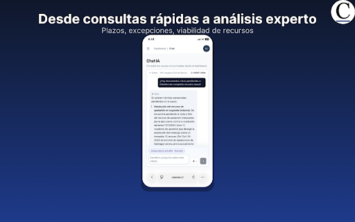 Caussa :: Sincroniza tus causas civiles desde PJUD y consulta tu expediente con IA.