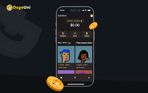 DogeUni :: Open Source Chrome Extension Wallet for Dogecoin, Cardinals & DRC-20