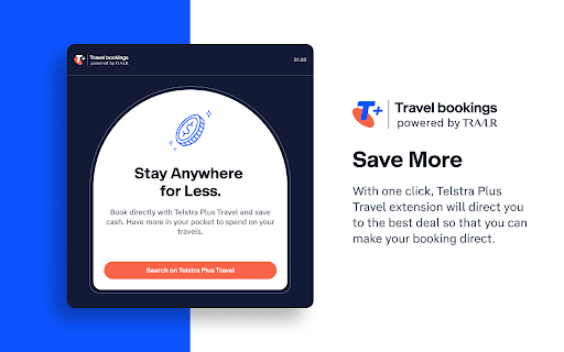 Telstra Plus Travel :: Save up to 50% off at 1,000,000+ hotels worldwide.