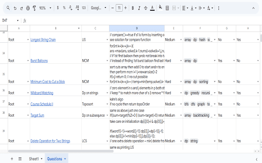 CodeQuest: Save & Track Coding Problems — LeetCode, Codeforces & More :: One-click save for coding problems → auto-fill title, URL, difficulty & tags into your Google Sheet.