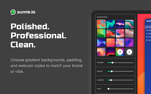 Zumie - Screen recordings made beautiful :: Screen recordings made beautiful