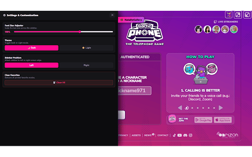Gartic Phone Custom Modes Library - NataDeGallery :: A tool for Gartic Phone hosts and streamers to browse, and deploy custom game mode settings directly from the NataDeGallery.
