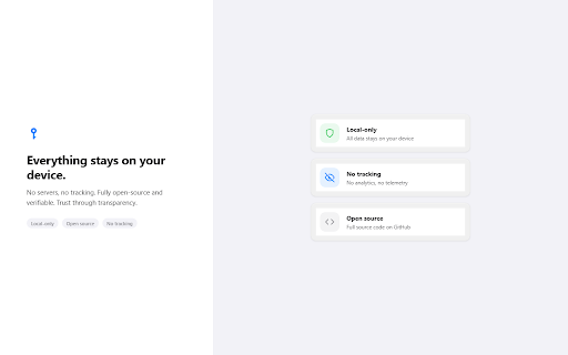 InboxKey - Autofill Verification Codes :: Privacy-first email code autofill and magic-link opener. Local-only, no servers.