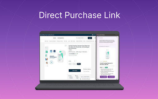 Clara By Clinikally: Your Skin & Hair Product Assistant :: Summarizes product pages, decodes ingredients, explains benefits and finds similar skin & hair care items with direct purchase links