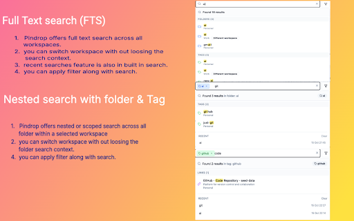 Pindrop - AI Link Manager :: Save and organize links with AI-powered categorization