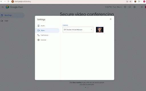 Flexatar Virtual Webcam :: Virtual camera with made by single photo realistic speaking avatar.