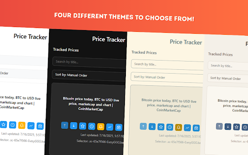 Price Tracker - Deal Alerts & Price History :: Automatically track prices on any site. Get instant price drop alerts, view price history charts, and save money. Free trial!
