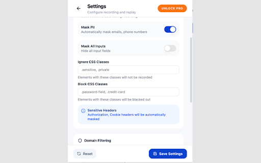 Sonix - Free Screen Recorder & Video Editor :: Record your screen, edit videos, and capture bug reports with session replay and network logs