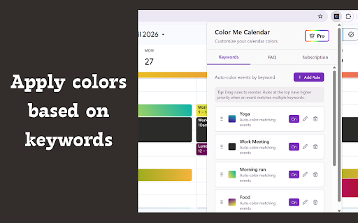 Color Me Calendar :: Customize your Google Calendar with unlimited custom colors