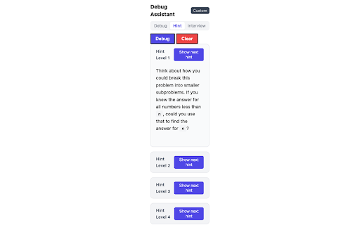 LeetCode Debug Assistant :: AI-Assistant LeetCode Debugger