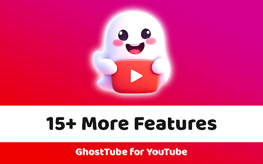 GhostTube for YouTube™ - Music Mode, Ads Blocker and More :: Listen to YouTube with video hidden. Music mode, ad blocker, and visual cleanups and more than 15 tools.