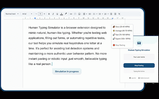 Human Typing Simulator :: Say Goodbye to Copy-Paste Detection — Paste Like a Pro.